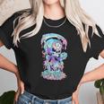 Kawaii Pastel Goth Cute And Creepy Death Grim Reaper Unisex T-Shirt Gifts for Her