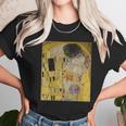 The Kiss Or Lovers By Gustav Klimt Unisex T-Shirt Gifts for Her