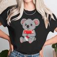 Koala Heat Valentine Funny Valentines Day Singles Gift Unisex T-Shirt Gifts for Her