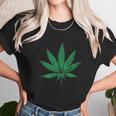 Leaf Faded And Distressed Pot Leaf Unisex T-Shirt Gifts for Her