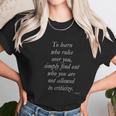 To Learn Who Rules Over You Voltaire Quote Unisex T-Shirt Gifts for Her