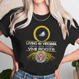 Living In Virginia With Vmi Roots Unisex T-Shirt Gifts for Her