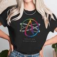 Logo Atom Symbol Question Everything Unisex T-Shirt Gifts for Her