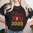 I Love You 3000 Helmet Logo Unisex T-Shirt Gifts for Her