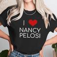 I Love Nancy Pelosi Heart Unisex T-Shirt Gifts for Her