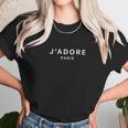 I Love Paris Jadore Paris France Black Graphic Unisex T-Shirt Gifts for Her