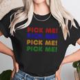 Lucky Casino Contestant Costume Pick Me Game Show Host Unisex T-Shirt Gifts for Her