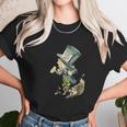 Mad Hatter Vintage Illustration Unisex T-Shirt Gifts for Her