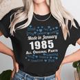 Made In January 1985 All Original Parts Shirts January 1985 T-Shirt Born January 1985 January 1985 All Original Parts 1985S Shirts Born In January 1985 Unisex T-Shirt Gifts for Her