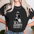 Mail Escort Postal Worker Scan Barcodes Delivery Unisex T-Shirt Gifts for Her