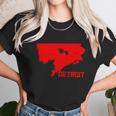 Map Of Detroit City Unisex T-Shirt Gifts for Her