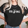 Marine Corps Usmc Graphic Design Printed Casual Daily Basic Unisex T-Shirt Gifts for Her