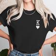 Matching Couple Poker Q King Unisex T-Shirt Gifts for Her