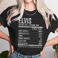 Mens Elvis Nutrition Personalized Name Funny Name Facts Unisex T-Shirt Gifts for Her