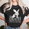 Monty Python Rabbit Death Awaits You All With Big Nasty Pointy Teeth Unisex T-Shirt Gifts for Her