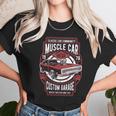 Muscle Car Graphic Design Printed Casual Daily Basic Unisex T-Shirt Gifts for Her