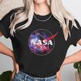 Nasa Purple Pink Mix Galaxy Style Logo Graphic Unisex T-Shirt Gifts for Her