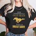 Old-Man-Mustang-Abc Unisex T-Shirt Gifts for Her