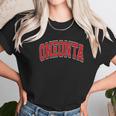 Oneonta Ny New York Varsity Style Red Text Unisex T-Shirt Gifts for Her