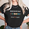 Panoware Space Graphic Back In My Day We Had Nine Planets Unisex T-Shirt Gifts for Her