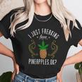 Pineapple Funny Marijuana Lover Gift Unisex T-Shirt Gifts for Her