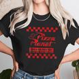 Pizza Planet Checkered Logo Unisex T-Shirt Gifts for Her