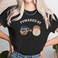 Powered By Conchas And Cafecito Cafe Atole Mexican Pan Dulce Unisex T-Shirt Gifts for Her