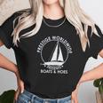 Prestige Worldwide Funny Boats And Hoes Unisex T-Shirt Gifts for Her