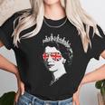 Queen Elizabeth Ii Sunglasses British Crown Union Jack Meme Unisex T-Shirt Gifts for Her