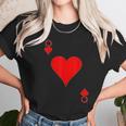 Queen Of Hearts Deck Of Cards Halloween Costume Unisex T-Shirt Gifts for Her