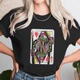 Queen Of Hearts Playing Card Unisex T-Shirt Gifts for Her