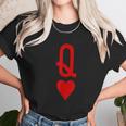 Queen Of Hearts Unisex T-Shirt Gifts for Her