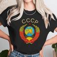 Rare State Emblem Ussr Soviet Union Vintage Design Unisex T-Shirt Gifts for Her