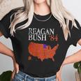 Reagan Bush 84 Vintage Distressed Style Unisex T-Shirt Gifts for Her