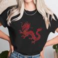 Red Chinese Firedrake Unisex T-Shirt Gifts for Her