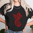 Red Dragon Chinese Firedrake Art Unisex T-Shirt Gifts for Her