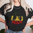 Reggae Music Peace Sign Rastafari Rasta Gift Unisex T-Shirt Gifts for Her