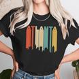 Retro 1970S Style Atlanta Georgia Skyline Unisex T-Shirt Gifts for Her