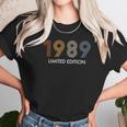 Retro 33 Years Vintage 1989 Limited Edition 33Rd Birthday Unisex T-Shirt Gifts for Her