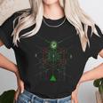 Sacred Geometry Kemetic Spirituality Heru Unisex T-Shirt Gifts for Her