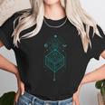 Sacred Geometry Magic Cube Totem Shirt Unisex T-Shirt Gifts for Her