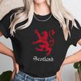 Scottish Lion Rampant Scotland Coat Arms Gift Emblem Unisex T-Shirt Gifts for Her