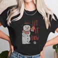 Simply Southern Let It Snow Unisex T-Shirt Gifts for Her