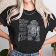 Star Wars R2d2 Words Of Wisdom Graphic Unisex T-Shirt Gifts for Her