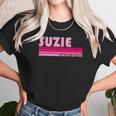 Suzie Name Personalized Retro Vintage 80S 90S Birthday Unisex T-Shirt Gifts for Her