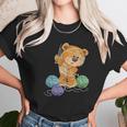 Teddy Bear Tangled In Wool | Funny Knitting Gifts Unisex T-Shirt Gifts for Her