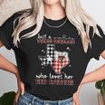 Texas Tech Red Raiders Woman Checkered Pattern State Map Unisex T-Shirt Gifts for Her