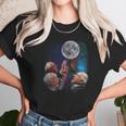 Three Bernie Sanders Moon Tshirt Unisex T-Shirt Gifts for Her