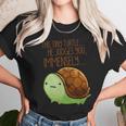 This Tiny Turtle He Judges You Immensely Unisex T-Shirt Gifts for Her