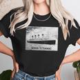 Titanic April 1912 Ship Voyage Atlantic Ocean Unisex T-Shirt Gifts for Her